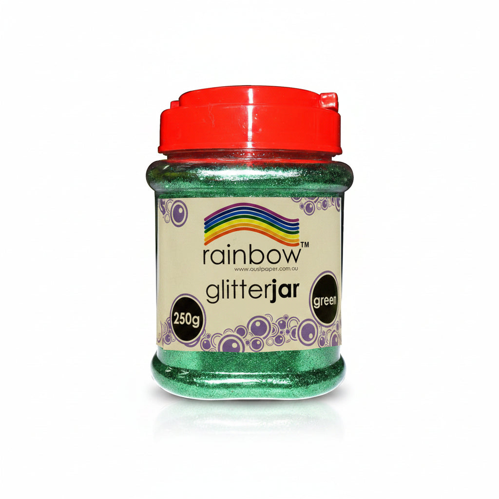 Glitter Jar - Green 250g