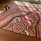 Aboriginal Art Desert Dreaming Rug