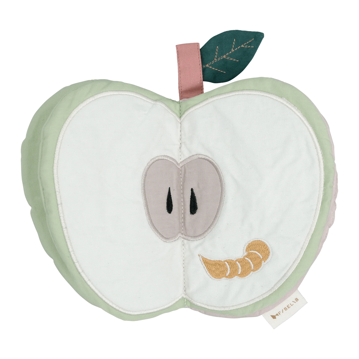 Fabric Book - Green Apple, 22 cm
