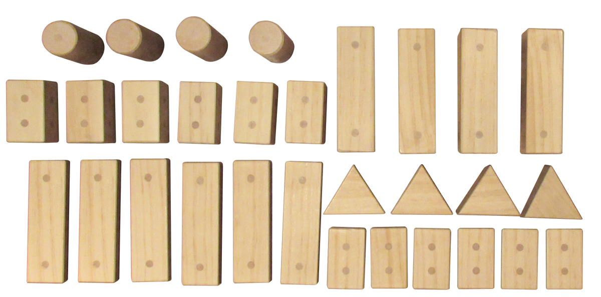 Magnetic Wooden Blocks