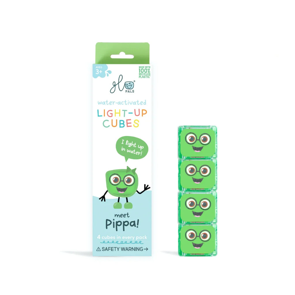 Glo Pal Cube Pipa - Green