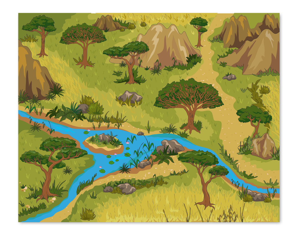 Animals in the Wild - Mat