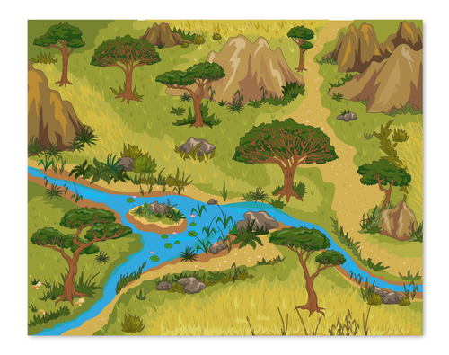Animals in the Wild - Mat