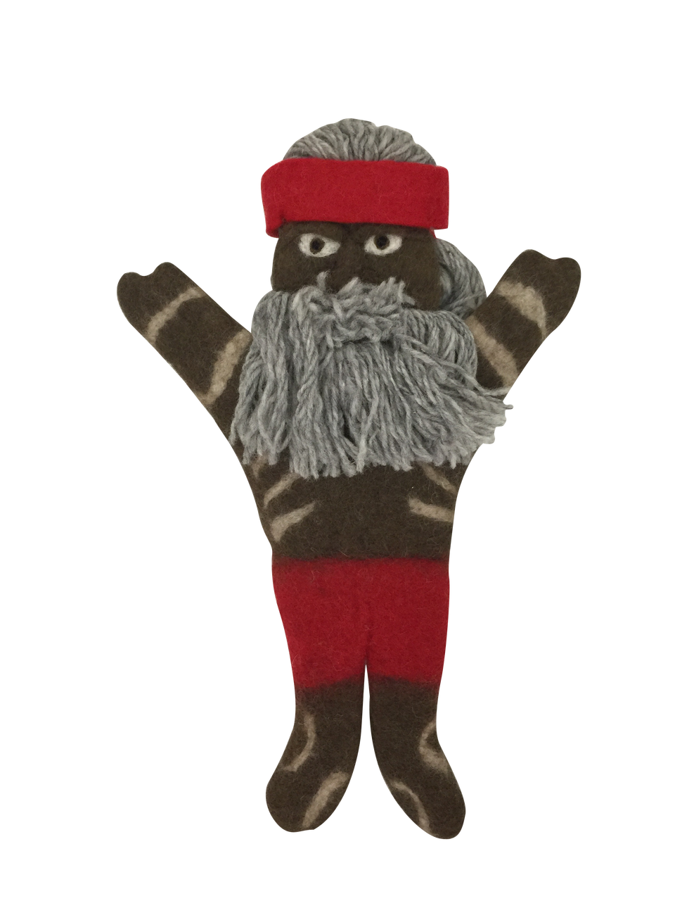 Hand Puppet Aboriginal Elder 35cm