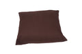 Indoor Jumbo Canvas Cushion Cover and Insert - Chocolate