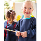 WATERPROOF PAINTING APRON NAVY 3YRS +