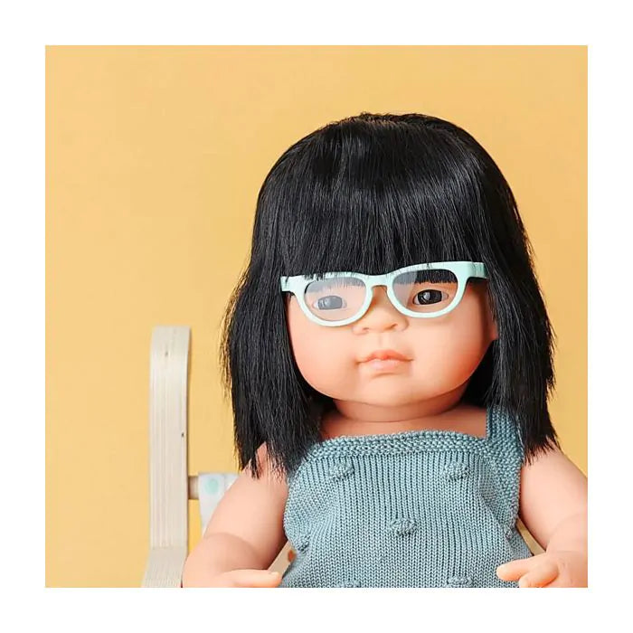 Miniland Doll Glasses Turquoise