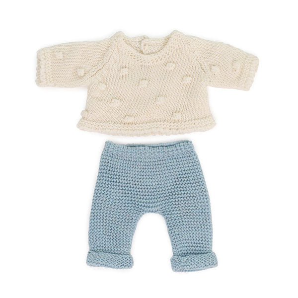 Baby Doll Knitted Sweater and Trousers 21cm