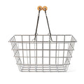 Metal Shopping Basket with Handles