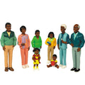 Miniland Figures African Family 8 Pcs
