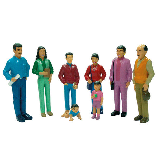 Miniland Figures American Family 8 Pcs