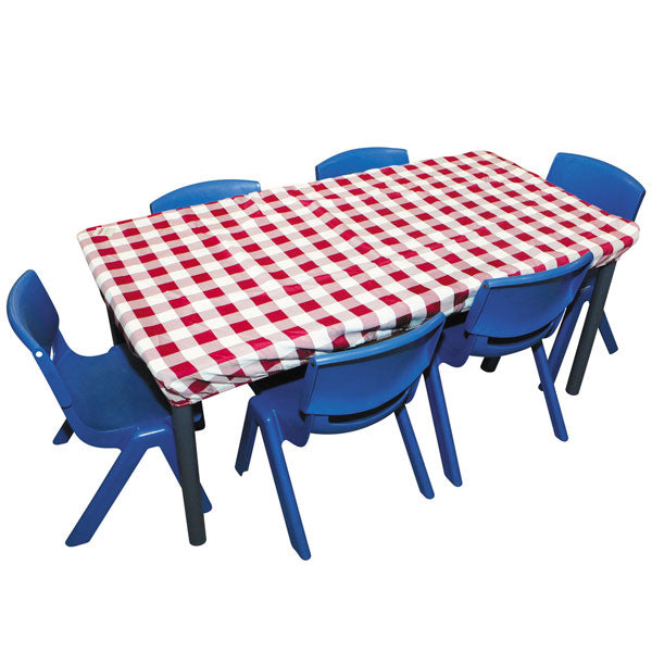 Table Cloth 120 X 60 cm Gingham Rectangle Red