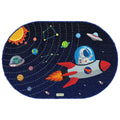 Outer Space  Oval-Shaped Rug 3000L x 2000W