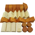 Magnetic Wooden Shaped Blocks Set of 30