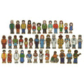 The Wooden Village People Set of 42