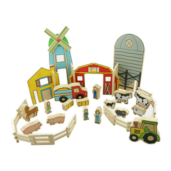 The Happy Architect's Farm  Set of 26