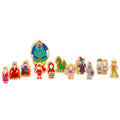Wooden Fairy Tale Characters Set of 12