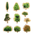 Seasons Trees  Set of 10