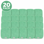 TOWEL FACE CLOTH MINT- pk 20