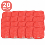 TOWEL FACE CLOTH ORANGE - pk 20