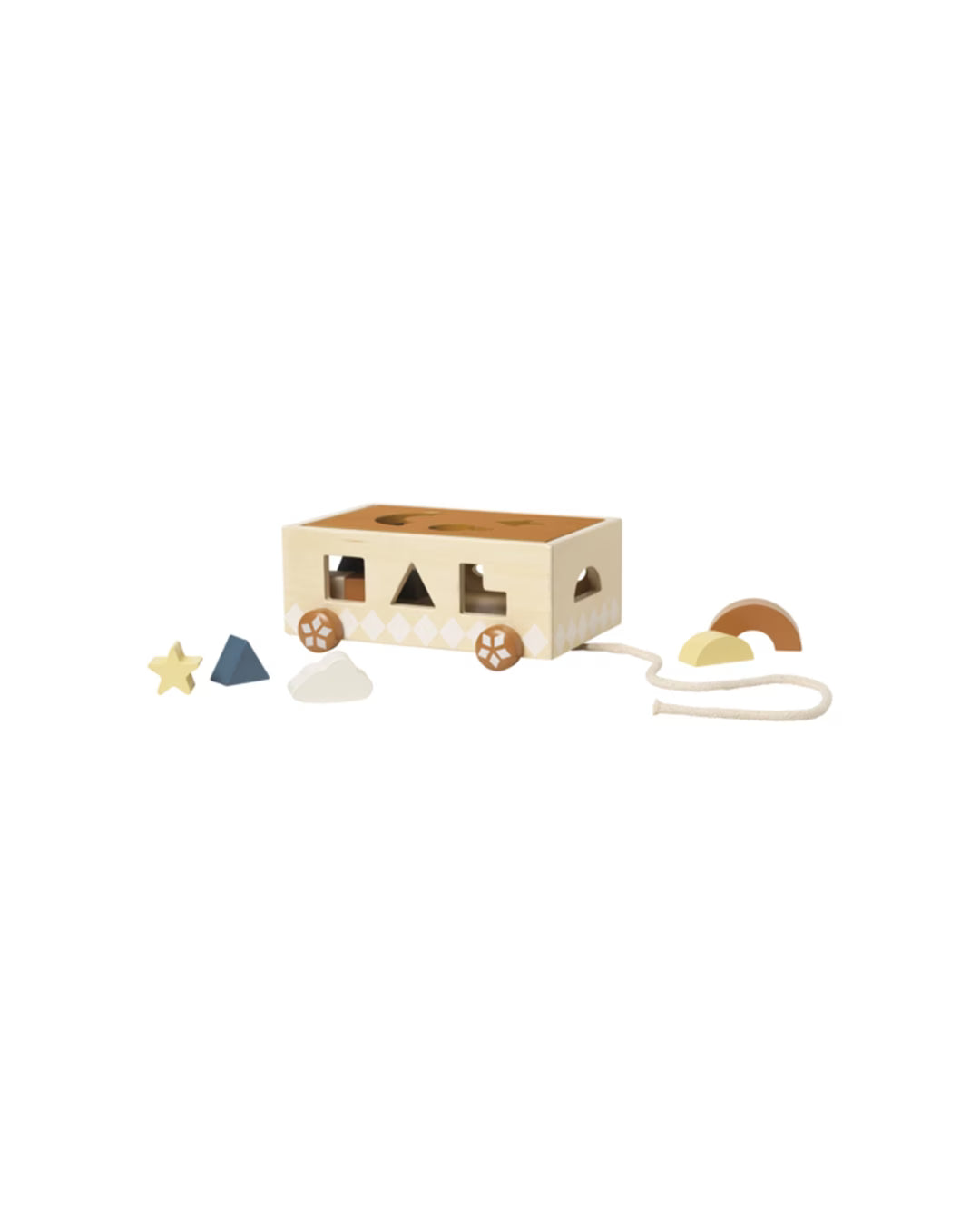 Shape Sorter Pull Cart 24cm