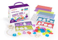 Aptitude Translucent Threading Activity Figures, 32 Pcs
