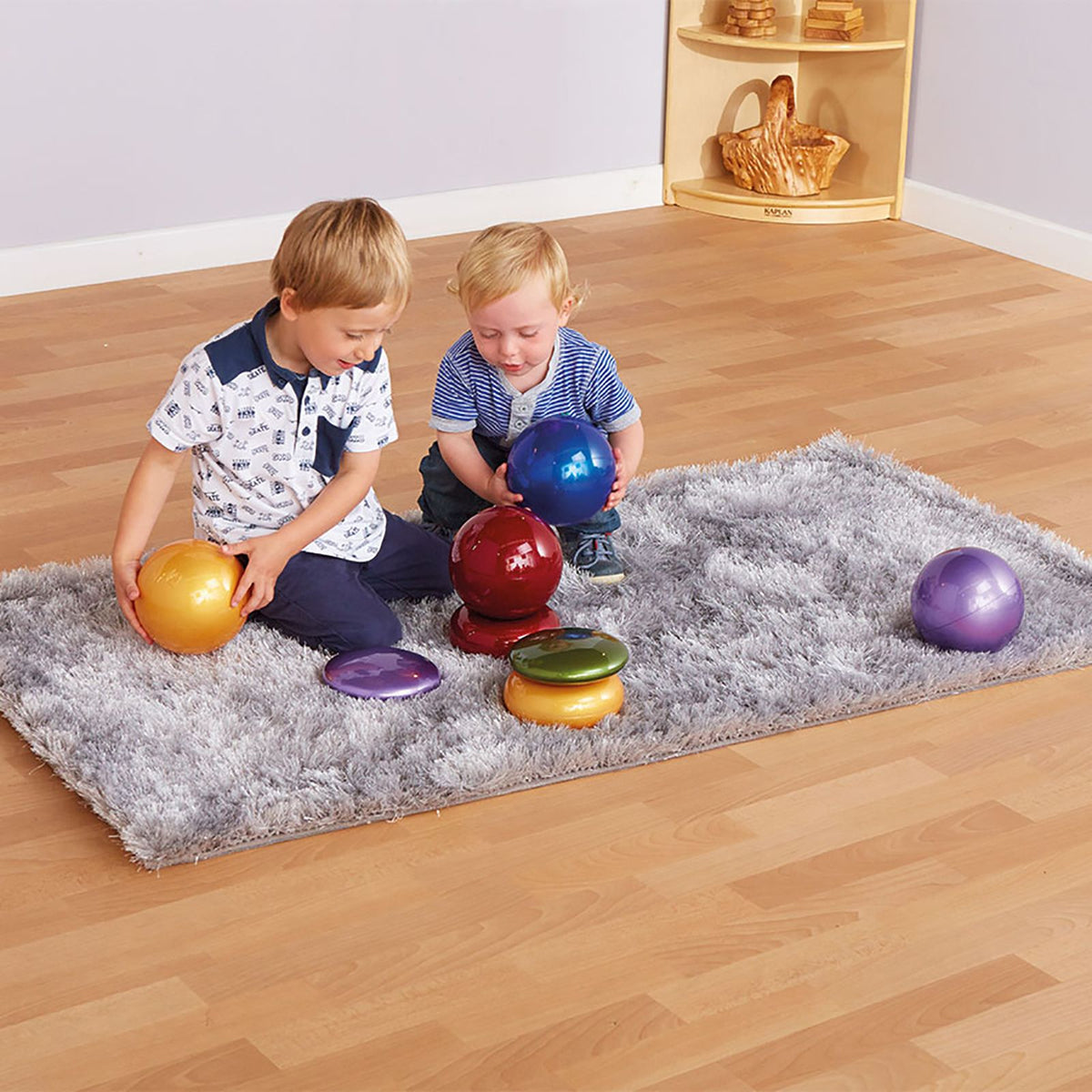 Silver Shimmer Rug 150 x 80cm