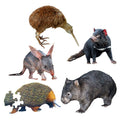 Endangered Animals Puzzles Set of 5