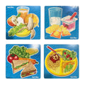 Daily Food Puzzles 4 Piece Set of 4