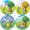 Seasons Puzzles Set of 4