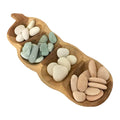 Tamarind Sorting Bowl with Pebbles